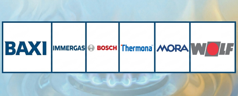 Značky kotlů BAXI, IMMERGAS, THERMONA, WOLF, BOSCH